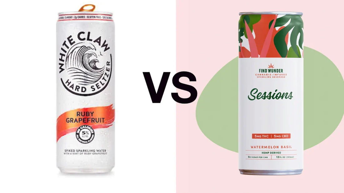White Claw vs. Find Wunder Review - A Fizzy Showdown