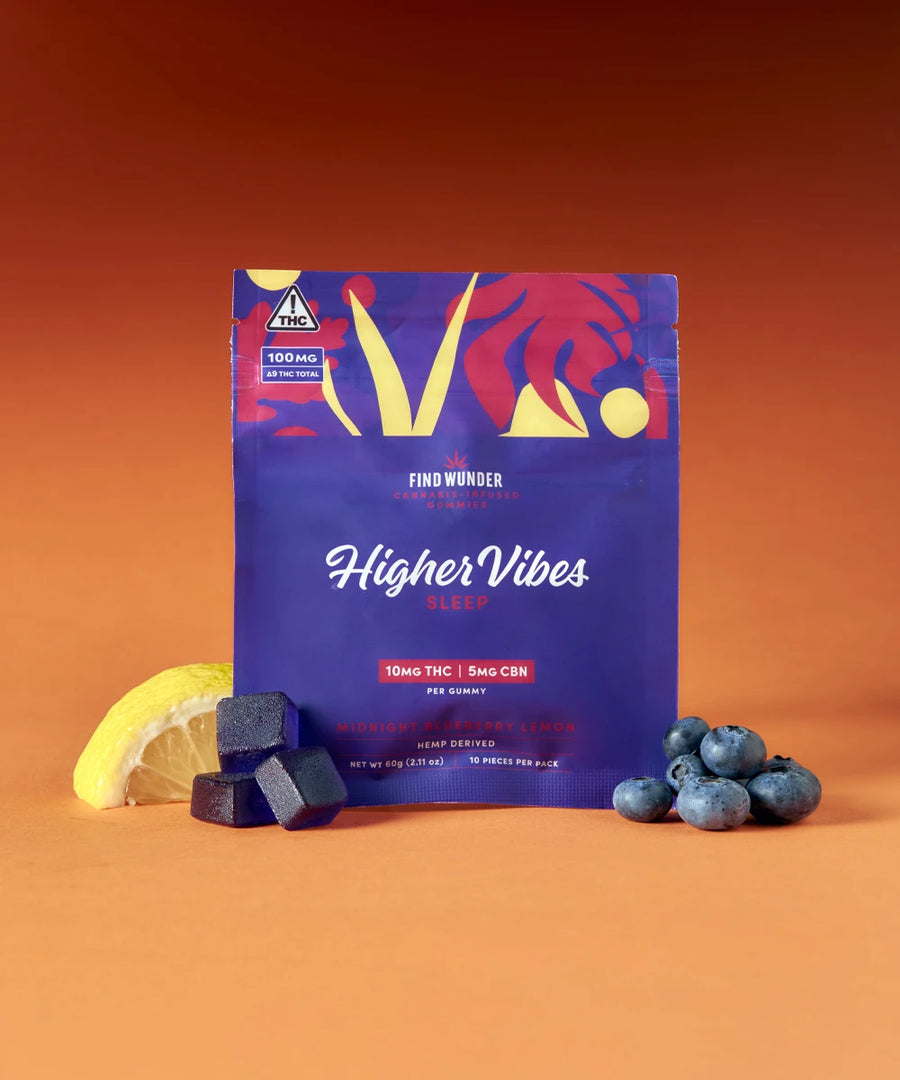 Midnight Blueberry Lemon gummies