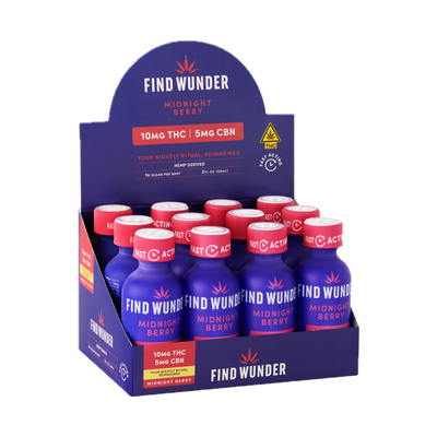 Midnight Berry shots