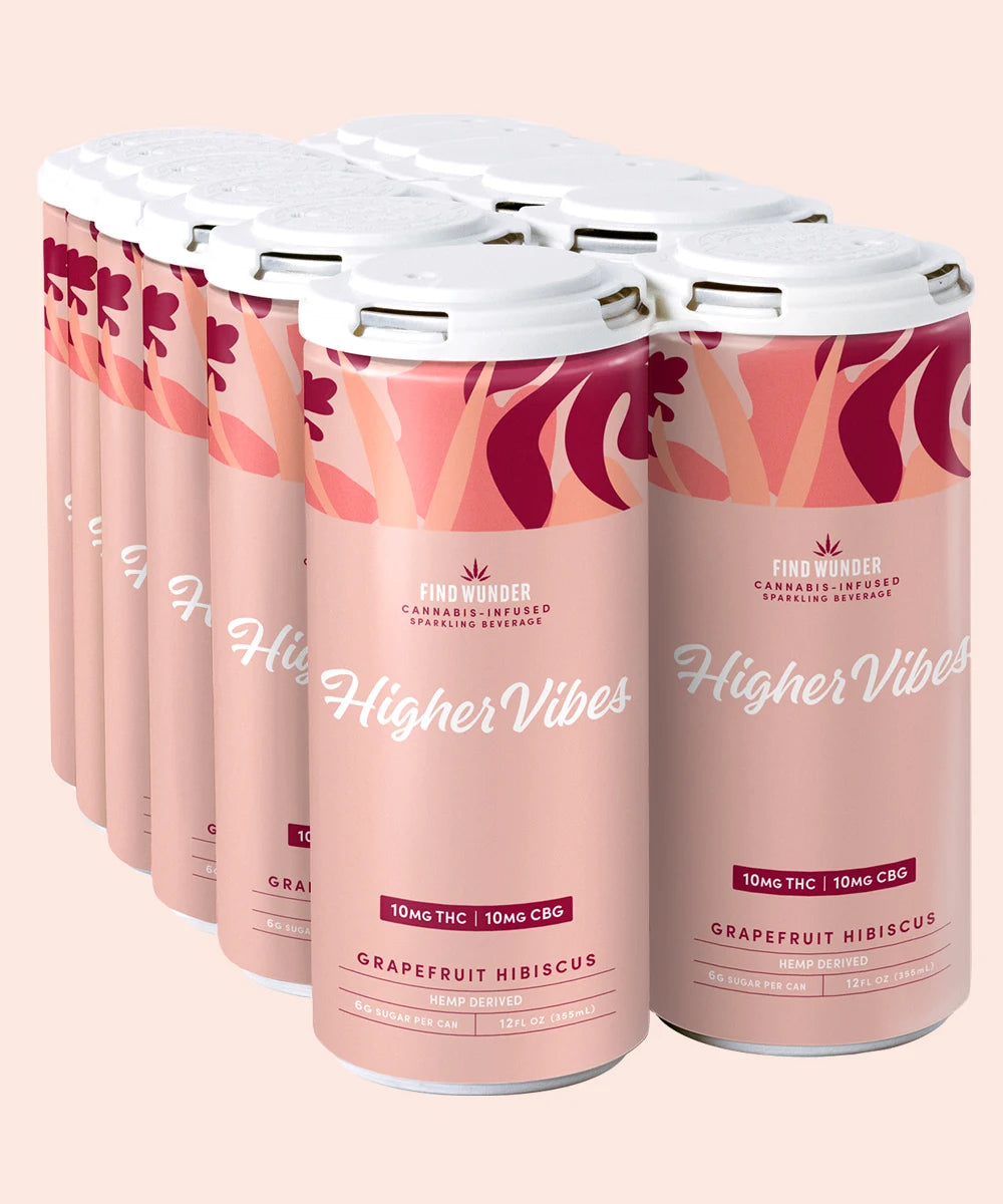 Grapefruit Hibiscus THC Seltzer, 10mg | Find Wunder Grapefruit Hibiscus THC Seltzer, 10mg | Find Wunder